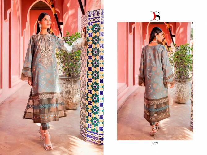 Firdous Flora By Deepsy 3071-3078 Pakistani Suit Catalog
